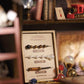Lannso DIY Dollhouse Miniature Kit, Magic Wand Shop, Wooden, F32, One Size, Dust Proof Cover