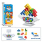 iuuoi 64 PCS Tetra Board Game for Kids and Adults, Balance Stacking Game for 2 Players+ Party, Family and Friends,Tower Stack Te