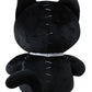 Summit Collection Furrybones Black Cat Mao Mao Wearing White Bow Tie Plush Doll