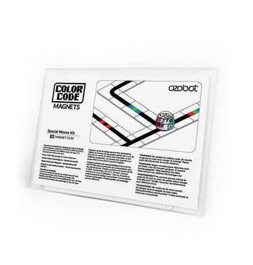 Ozobot Color Code Magnets Special Moves Kit:Interactive Coding Learning Tool For Kids Ages 3+,Enhances Logic & Problem-Solving S