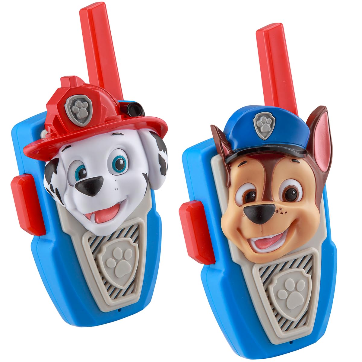 Paw Patrol Walkie Talkies - Set Of 2 Kids Walkie Talkies Chase And Marshall – Excellent Walkie Talkies For Toddlers