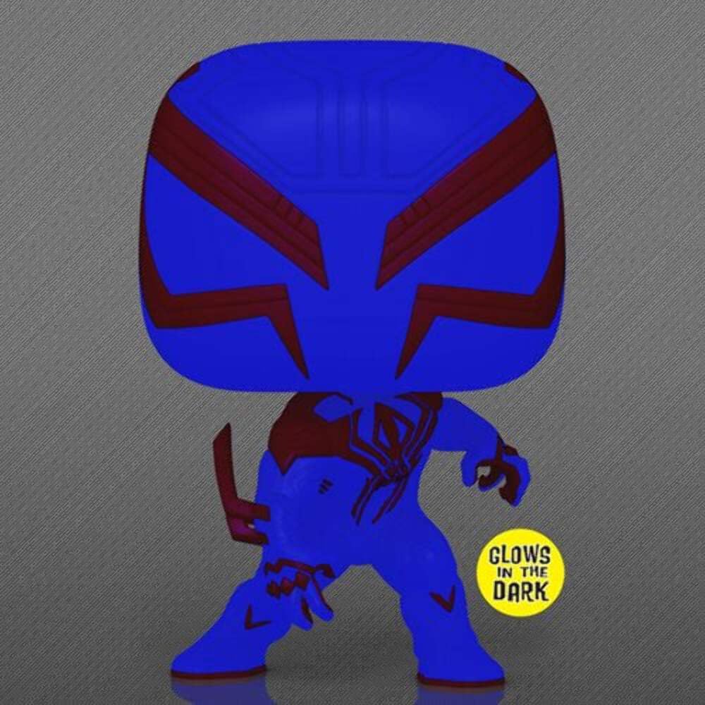 Funko Pop! Movies: Spider-Man Across the Spider-Verse Spider-Man 2099 Glow-in-the-Dark Pop! Vinyl Figure - Entertainment Earth limited availability  (FUN68370)