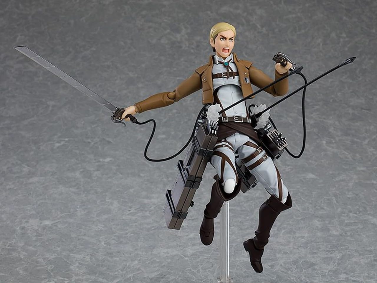 Max Factory Attack On Titan: Erwin Smith Figma Action Figure, Multicolor