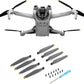 Craznick 32Pcs Propellers For Dji Mini 3 Replacement Prop Blades Low Noise Accessories For Dji Mini 3 Drone Accessories Exclusiv