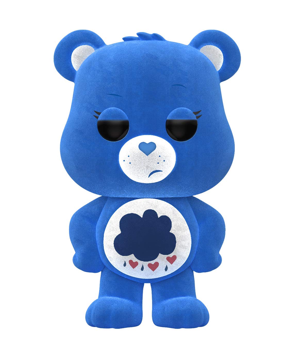 Funko Pop! Animation Grumpy Bear Flocked Vinyl Figure #353 - Box Lunch Exclusive - Standard Size - Blue