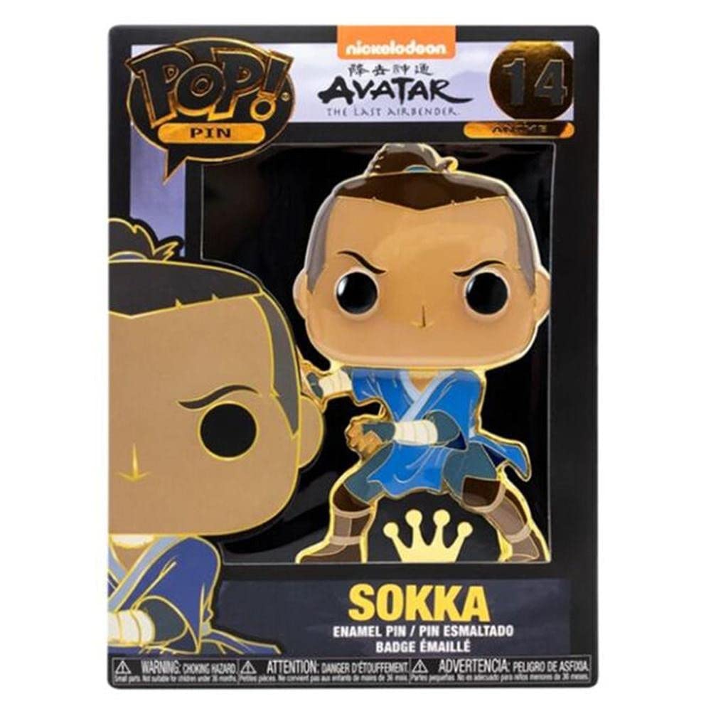 Avatar The Last Airbender 3 Inch Funko Pop Pin | Sokka