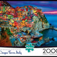 Buffalo Games Cinque Terre 2000 Piece Jigsaw Puzzle, 38.5 x 26.5 inches, Multicolor, Cardboard, Suitable for Ages 14-15
