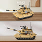 dOvOb Army Tank Building Block(1080 PCS) WW2 Military M1A2 Abrams Tank Model with Soldier Figures Toys Gifts for Kid and mature-themed