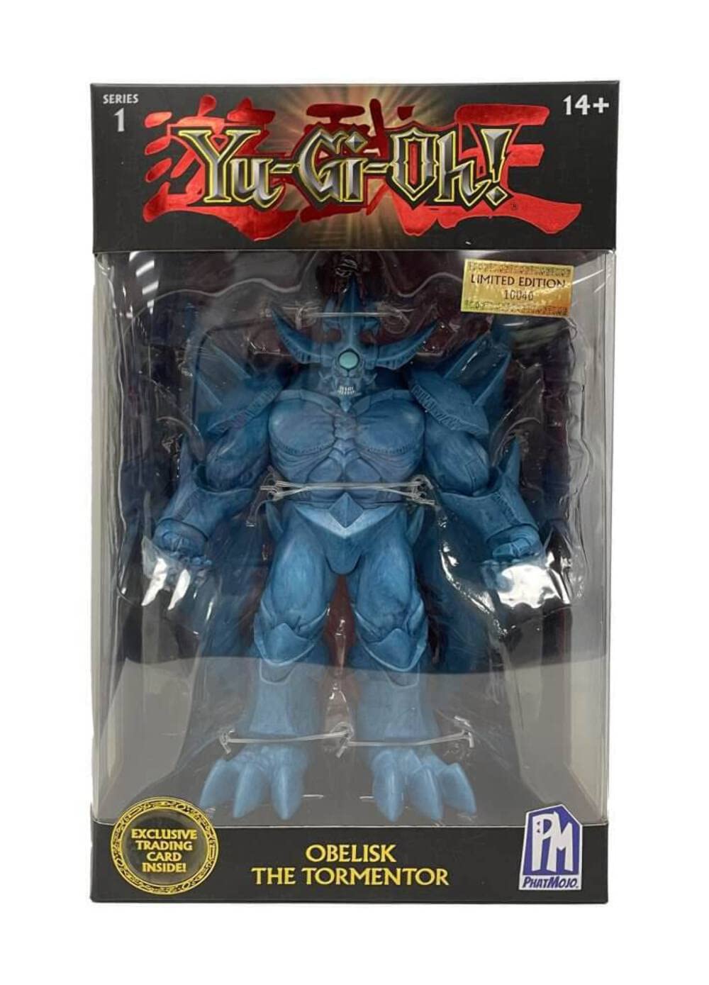Yu-Gi-Oh! Highly Detailed 7 Inch Articulated Action Figure, Limited Edition, Includes Exclusive Trading Card, Obelisk The Tormentor