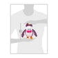 FALL GUYS Ultimate Knockout 8" Plush Toy - Preppy Penguin, Multicolor, Polyester, Model 62595