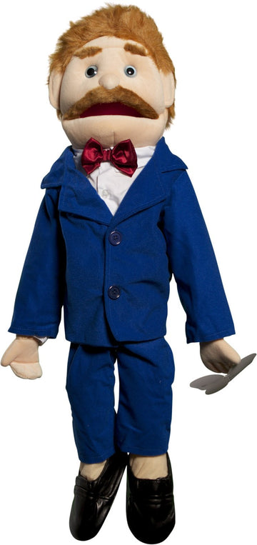 Sunny Toys 28'' Dad In Blue Suit Full Body Puppet