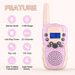 Toys For 3-12 Year Old Girls, Selieve 2 Pack Kids Walkie Talkies Rechargeable With 22 Channels, Led Flashlight And Vox Function,