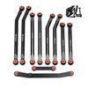CODA RACING High Clearance Links Set Steering Rod Tie for AXIAL 1/24 SCX24 AXI00001 C10 AXI00002 Wrangler JLU AXI00006 Bronco Up