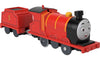 Thomas & Friends Motorized Toy Train James Battery-Powered Engine With Tender For Preschool Pretend Play Ages 3+ Years