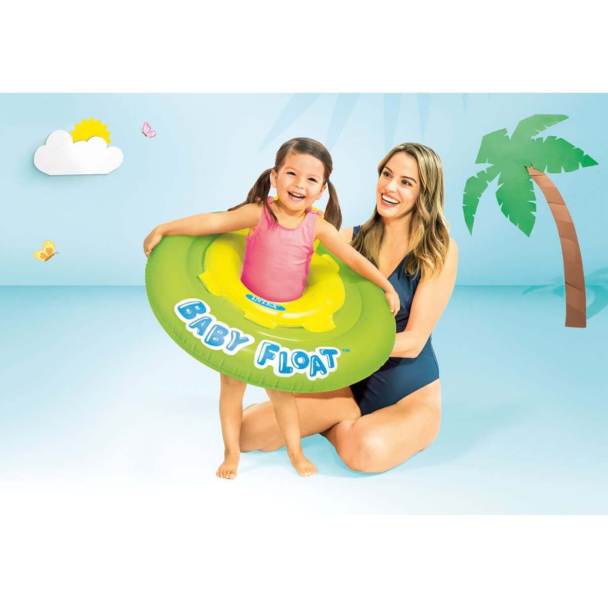Intex 56588Ep Inflatable Baby Float For Age 1-2