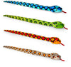 Deluxe Paws Plush Cuddling, Soft Eco Toys, 100% Recycled (100cm Snakes (Random Color))