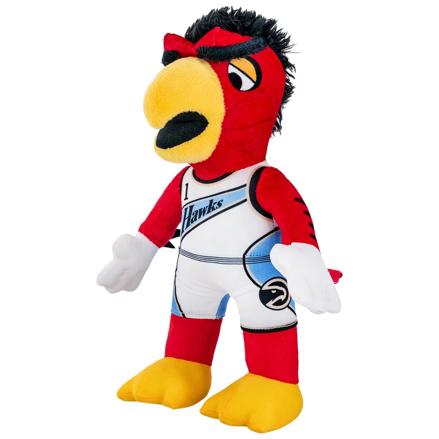 Bleacher Creatures Plush Figure - Atlanta Hawks Harry The Hawk, 10", Polyester, Model P1-NBA-HAW-MA6X, Perfect for Play or Display