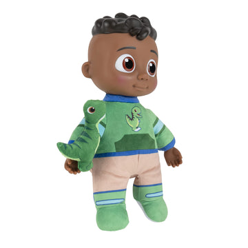 Cocomelon Official My Friend Cody With Dinosaur Plush - Plays ‘Cody’S Special Dinosaur Day’ Song Clips - Press Tummy For Music And Phrases - Toys For Preschoolers