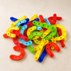 I Play Creative Construction Building Toy for Kids, Interlocking Connect & Build Blocks Set, Educational STEM Learning Toy, Colo