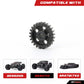 RCAWD 24T Pinion Gear & Wrench for ARRMA 8S BLX & Bash Roller 1/5 Kraton Outcast, 6S 4X4 BLX 1/7 Felony Fireteam Infraction, 6S