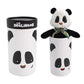 Les D   Glingos Deglingos Big Simply Rototos - Panda In Box Plush Toy Black