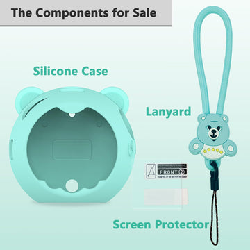 Silicone Cover Case for Punirunes Interactive Digital Toy, Protective Skin Sleeve for Punirunes Digital Pet Toys Squishy Charact