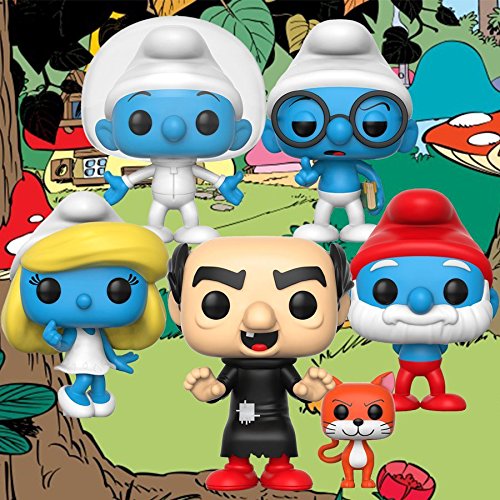 Funko Pop Animation Brainy Smurf Toy