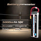 HRB 7.4V 5000mAh 50C XT60 Lipo Battery Compatible with RC Car RC Plane RC Truck RC Boat