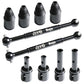 GTBRacing Metal Steel Driveshaft Strengthen Dogbone with 5mm Pin for 1:5 RC Car Car 1/5 HPI Baja 5B ss 5sc