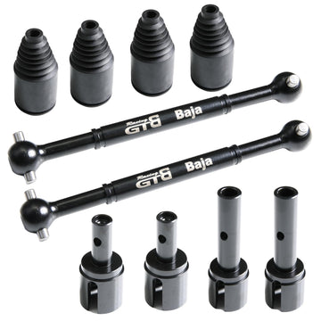 GTBRacing Metal Steel Driveshaft Strengthen Dogbone with 5mm Pin for 1:5 RC Car Car 1/5 HPI Baja 5B ss 5sc