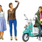 Tamiya Campus Friends Set Ii Plastic Model Figures 24356