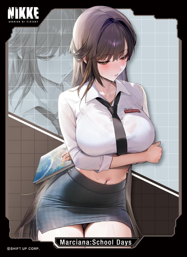 Chara Sleeve Collection Matte Series Goddess of Victory: Nikke Marciana: School Day (No. MT2188)