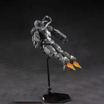 Hiplay Zd Toys Collectible Figure Full Set: Anniversary Series Non-Luminous Version: War Machine Mk1 (1906-51), 1:10 Scale Minia