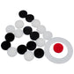 AAProTools Carrom Board Coins Set of 20 Disks with Striker, Black, Model DS-1648, Ideal for Smaller Boards, Wood Material