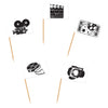 Beistle Movie Set Flag Picks 50 Count