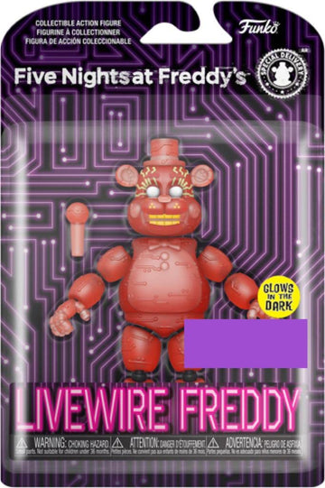 Funko Five Nights At Freddy 'S Livewire Freddy Action Figure Plush (Livewire Freddy Figure)