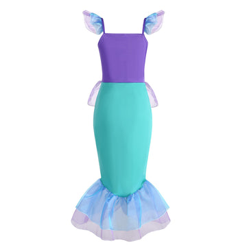 Relarliya Little Girls Princess Costume For Girls Dress Up Birthday Party Halloween Christmas Cosplay 5-6Y