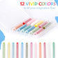 Newfamily Dustless Chalk For Kids, Colored Sidewalk Chalk With Holder,Non-Toxic Washable Toddlers Chalks Drawing Writing For Out
