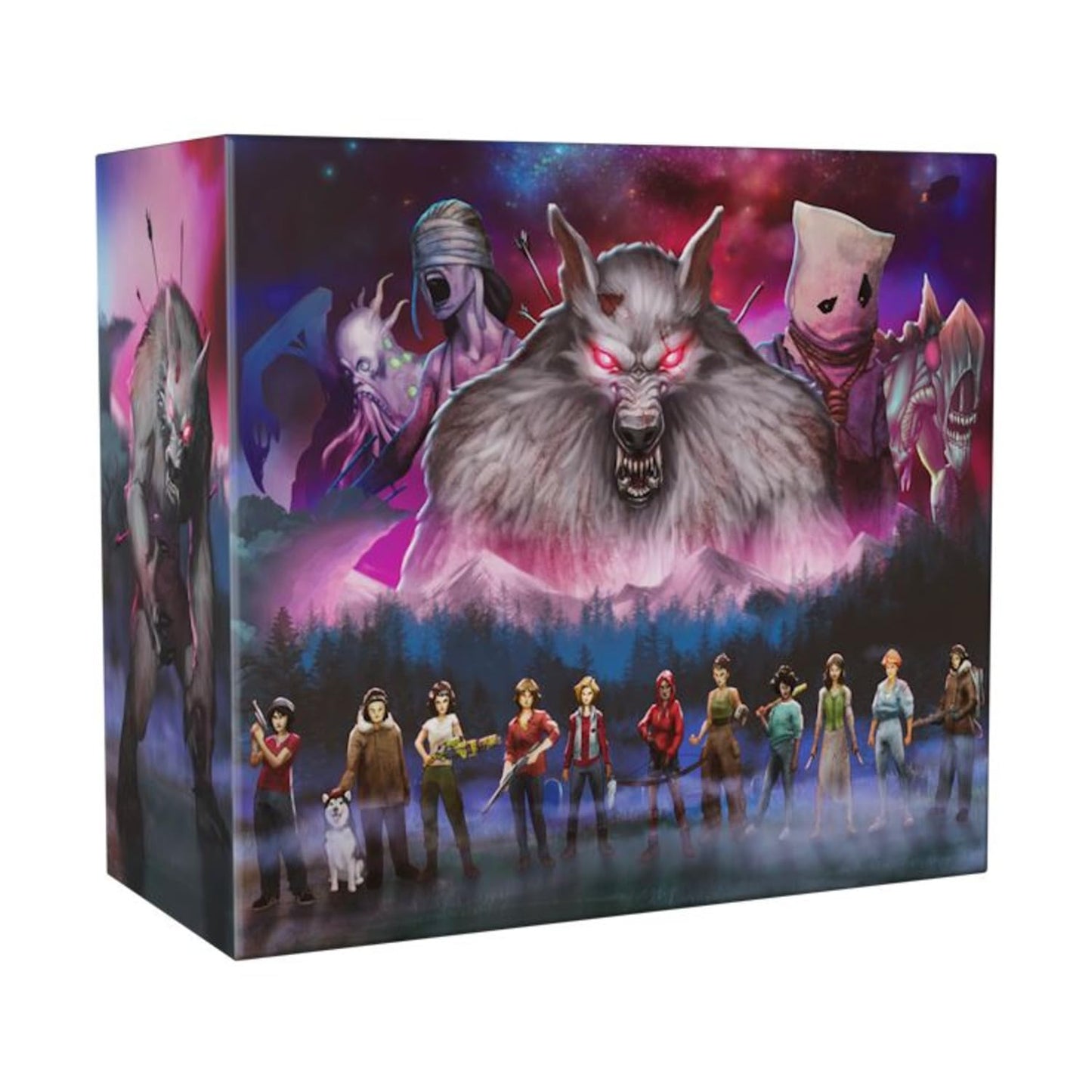 Van Ryder Games Final Girl Series 2 Storage Box - Purple Cardboard Organizer for Board Game & Add-ons, Model VANVRGFGSTOR2