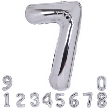 40 Inch Number 17 Balloon Silver Jumbo Giant Big Large Number 17 Foil Mylar Silver Balloons 71Th Birthday Party Anniversary Deco