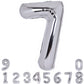 40 Inch Number 70 Balloon Silver Jumbo Giant Big Large Number 70 Foil Mylar Silver Balloons 70Th Birthday Party Anniversary Deco