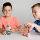 Pop, Fold, Build, Play - Create a Fun Durable Paperboard Action Figure - Petey Color Me Cubles from The Dog Man Series - Puzzle