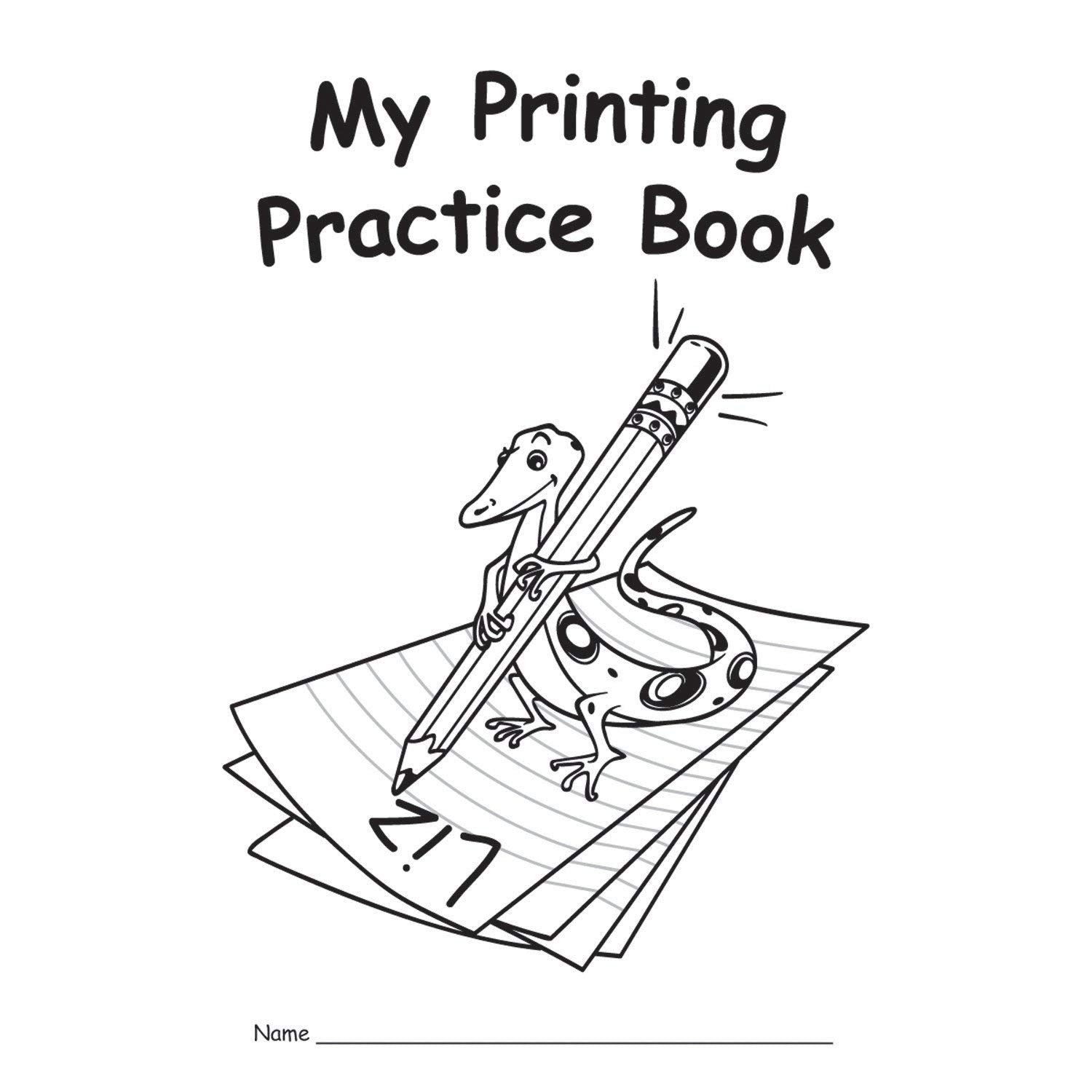 Teacher Created Resources My Own Printing Practice Book