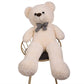 Giant Teddy Bear Stuffed Animals Plush Toy Life Size Big White Plush Teddy Bear For Kids Girlfriend, Soft Stuffed Bear Animals For Birthday Valentine'S Anniversary Christmas(120Cm/47Inch, White)