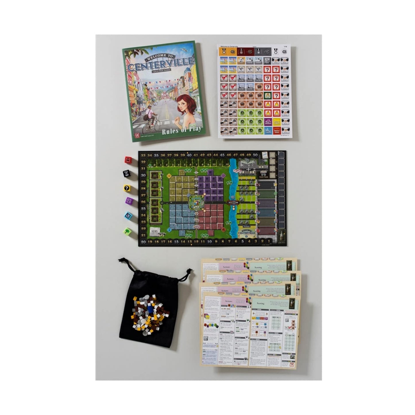 Gmt Games Gmt1718 Welcome To Centerville, Multicoloured