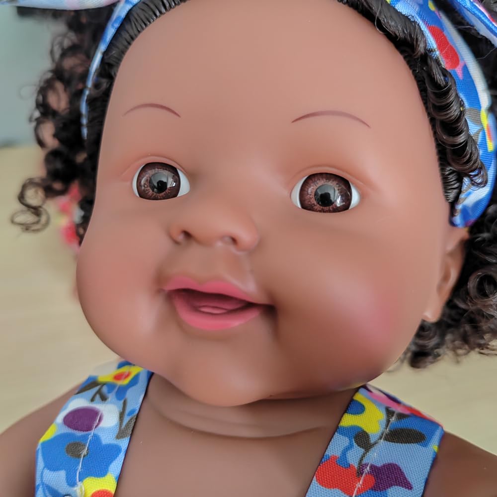12Inch Realistic Doll Toys, Popular Baby Dolls With Lovely Dolls Clothes, (Blue)