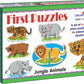 CreativeS First Puzzles  Jungle Animals | 6 Jigsaw Puzzle Set With 2 Pcs Each| PreSchool Learning & Educational Puzzle Set| B