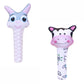 Toytales Cow & Rabbit Baby Rattle Toys | Soft Squeeze Hand Rattle Set For Newborns & Infants | Gentle Sound Plush Toys | Pack Of