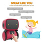 98K Robot Toys - Rechargeable Interactive Talking Robots with Voice & Touch Sensors, Red, Plastic, for Kids Age 3+