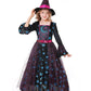 Seasons Girls Light Up Deluxe Moonlight Witch Costume (M(8-10))